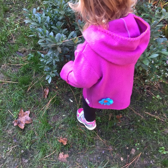 Flower Fleece Jacket - Picture 3 of 5
